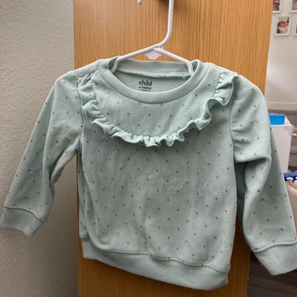 Child Of Mine By Carter's Mint Green 18 Months Sweater - Picture 1 of 4